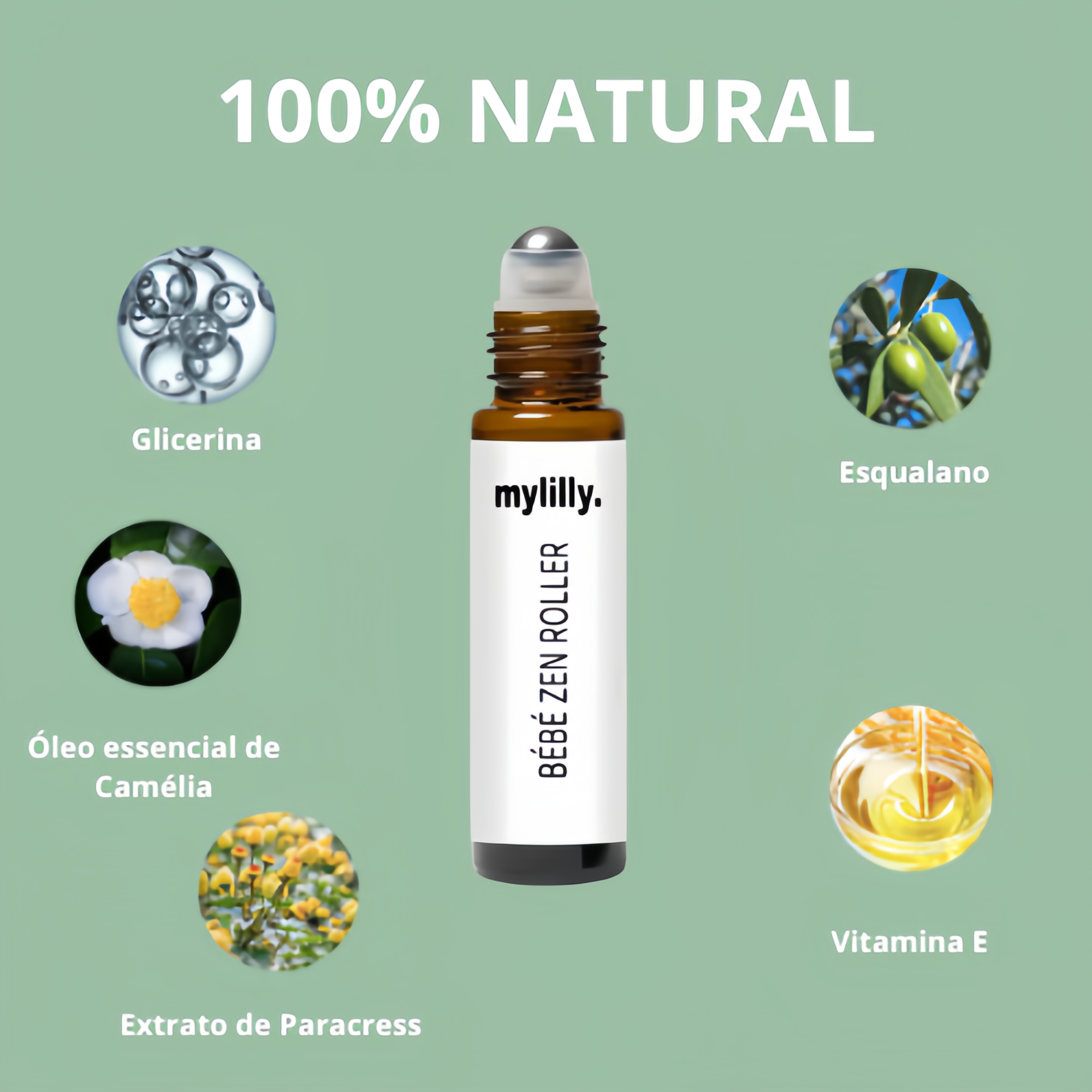 Bébé Zen Roller® – Rolo calmante para as gengivas do bebé